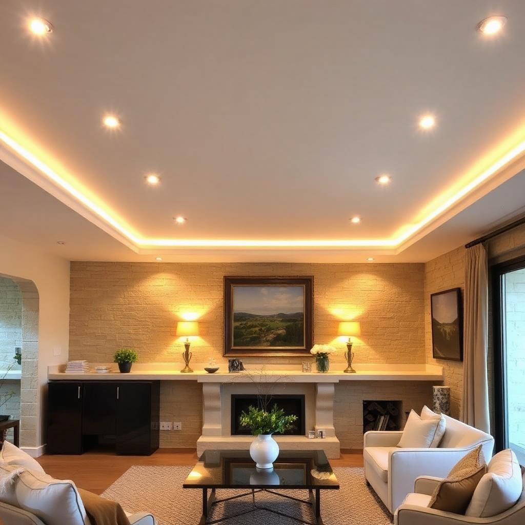 Éclairage LED encastré